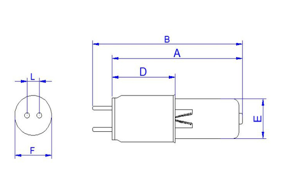 Ballast UV 12VDC Ballast électronique 3W UV petite puissance tuant les bactéries
