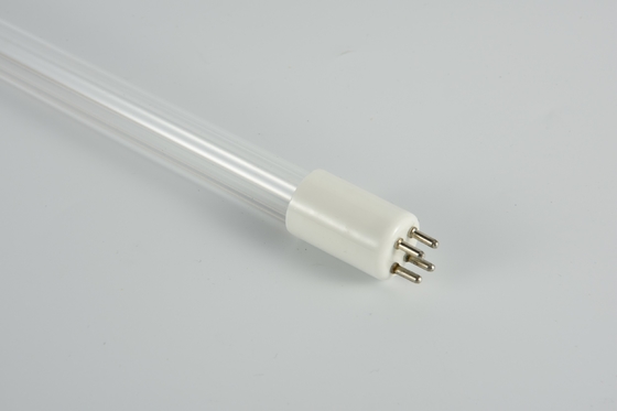2 tube UV-C de traitement d'eau légère de lampe bactéricide UV de tube du quartz 75W T5 T8 de goupilles