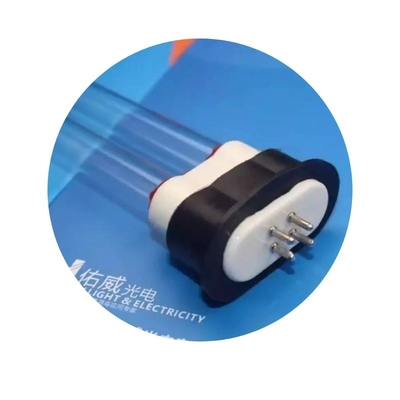 Le gaz résiduel uv-c d'odeur de tube d'amalgame de l'ozone O3 enlèvent les substances néfastes 150w