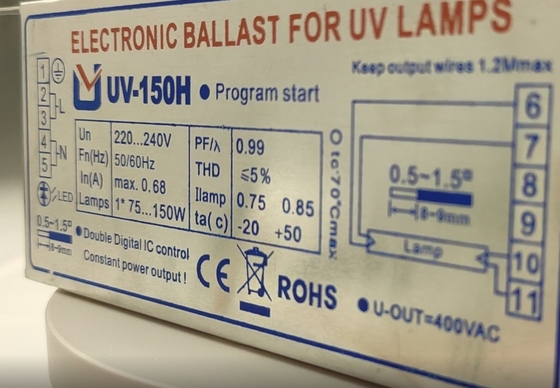 ballast uv-c de 220V 150W 150H UV pour le ballast de soutien de lampe d'U810 Z1554