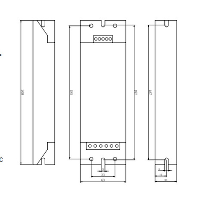 ballast uv-c de 220V 150W 150H UV pour le ballast de soutien de lampe d'U810 Z1554