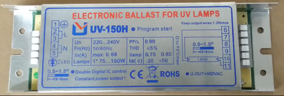 H forment le ballast électronique de lampe germicide pour les lampes UV 150W
