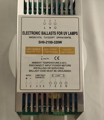 320W obscurcissant le ballast électronique pour le réacteur germicide de lampe de double amalgame