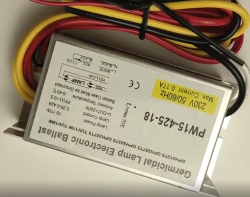 stérilisateur UV-C électronique 18w 4 Pin For T5 de ballast de lampe de C.C 24V