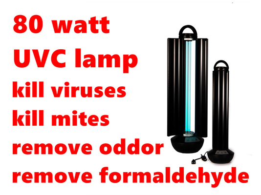 massacre UV-C de virus de surface de machine de désinfection d'air de stérilisateur de 70w 80w