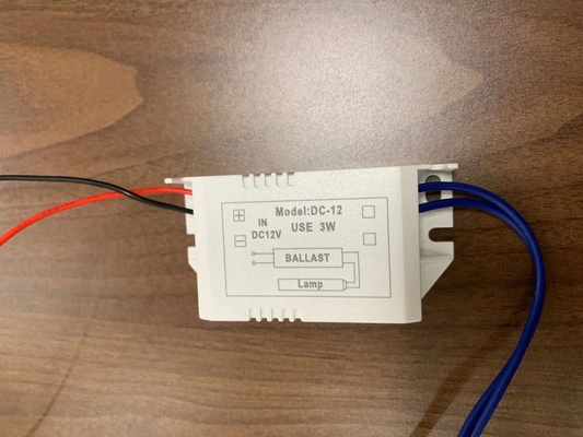 Ballast UV 12VDC Ballast électronique 3W UV petite puissance tuant les bactéries