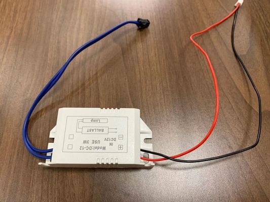 Ballast UV 12VDC Ballast électronique 3W UV petite puissance tuant les bactéries