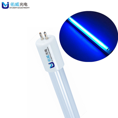 stérilisateur droit de la lumière UV 254nm de lampe UV-C de désinfection de côté du double 8w
