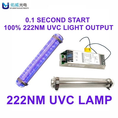Lampe 222nm UV inoffensive de biologie