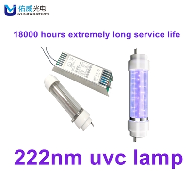 L'ultraviolet lointain UV-C inoffensif de biologie UV de la lampe 50w de l'hôpital 222nm d'intérieur