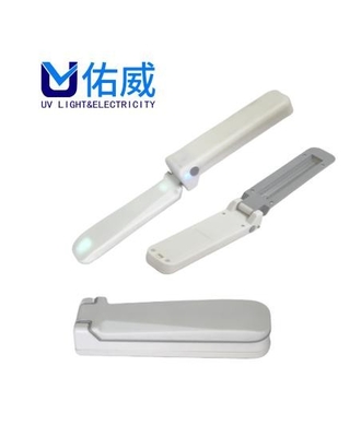 Bâton UV de stérilisateur de lampe d'aseptisant tenu dans la main pliable de désinfection de lumière UV
