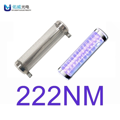 Mise à mort UV-C Covid de lampe de la désinfection 222nm de virus 19 18000 heures de durée