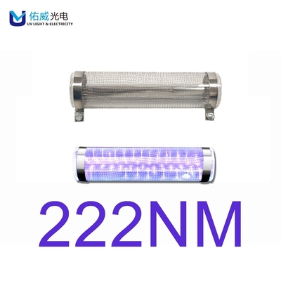 Mise à mort UV-C Covid de lampe de la désinfection 222nm de virus 19 18000 heures de durée