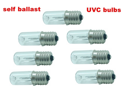 l'individu germicide UV de la lampe 3W d'inverseur de C.C de 10V 12V a lesté le support de la lampe E17
