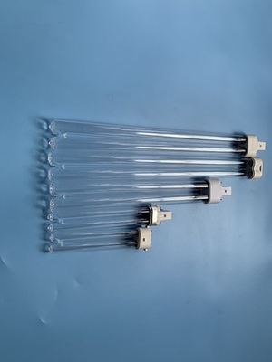 Type de H lampe UV légère UV-C en verre de désinfection de l'ozone des tubes 185nm de 40W pour l'air