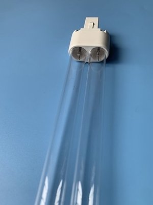H forment la lampe propre de quartz des tubes 36w 185nm 254nm de mise à mort légère UV-C de virus
