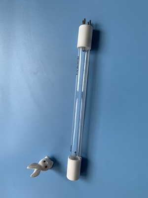 Les tubes de lumière UV de gaz résiduel du quartz 10W 212mm tuent la lampe UV-C de désinfection d'acarides