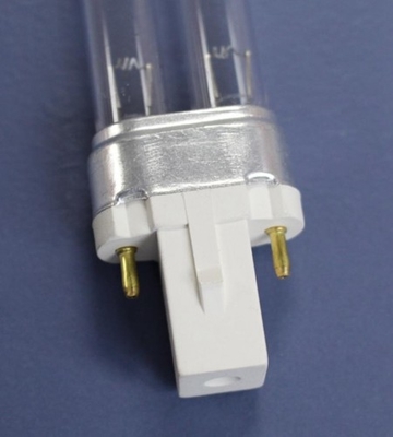 4 lampe germicide UV de désinfection de l'eau de forme de la lumière UV H de PIN Single Ended 9W