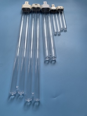 5W les tubes légers UV-C H forment la lampe uv-c de la lampe 254nm de tube UV germicide de quartz