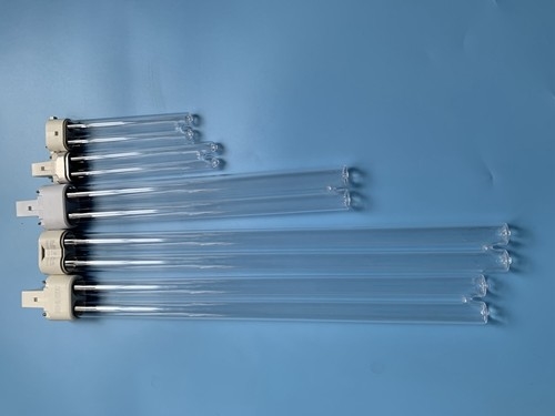 5W les tubes légers UV-C H forment la lampe uv-c de la lampe 254nm de tube UV germicide de quartz