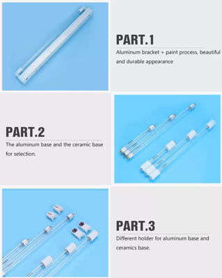 tube UV bas UV-C de désinfection du tube G23 H de forme médicale des rayons ultraviolets