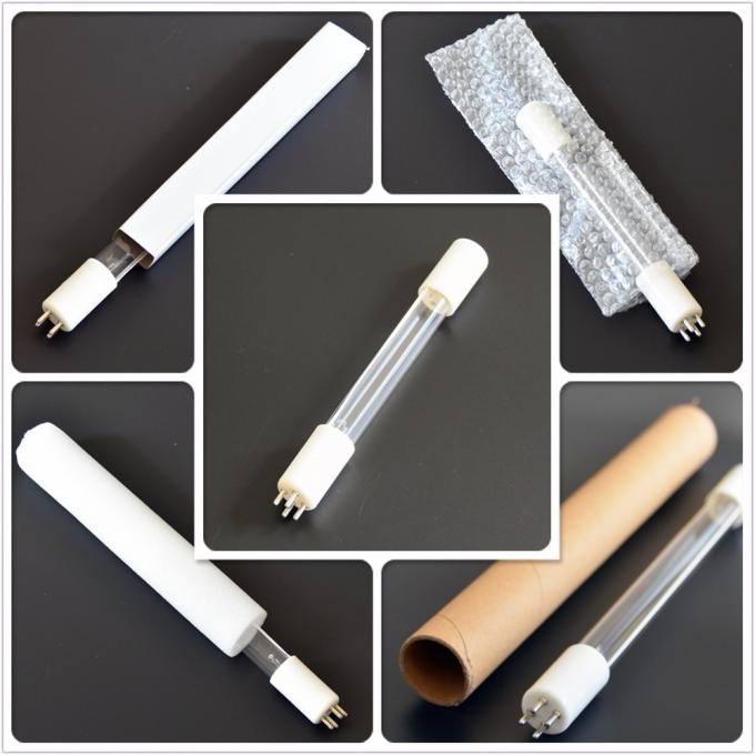 tube de stérilisation mené UV ultra-violet T5 10W 15W 20W 30W 40W 7 d'ampoule de désinfection de lumières de lampe de double tuyau droit UV de côté
