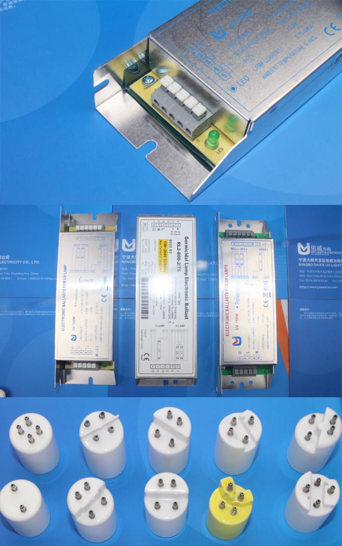 Ballast électronique pour les ballasts électroniques germicides de la lampe 15w de virus de germes de décharge de forte intensité légère légère UV-C de désinfection